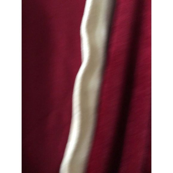 Vintage Countess Mara Bath Robe/Housecoat W Belt, Embroidered Logo, Barn Red OS - Picture 4 of 8